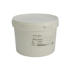 Copper Clout Nails 30 x 3.35mm - 5kg Tub -