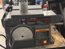 CRAFTSMAN 113.226431, BENCH TOP 4" X 36" BELT SANDER AND 6" DISC COMBO