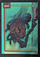 2026 Topps Chrome Marvel Comics AQUA Refractor #181 Toxin /199