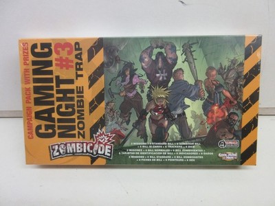 NEW Zombicide Campaign Pack Gaming Night #3 Sealed - Zombie Trap
