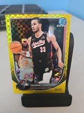 2025 Bowman Chrome Toumani Camara 23/75 Portland Trail Blazers