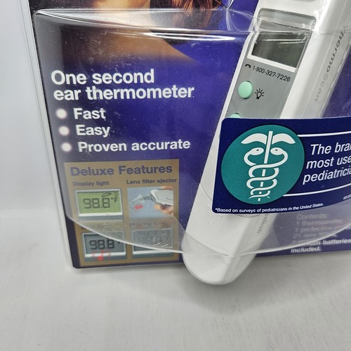 NEW SEALED BraunIRT4520 ThermoScan Thermometer- 21 Lens Filters Included - Picture 2 of 4