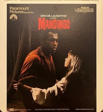 Vintage RCA SelectaVision Mandingo CED Videodisc Paramount Pictures 03620