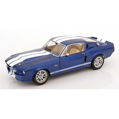 FORD MUSTANG SHELBY GT500 1967 BLUE/WHITE 1:12 Kk Scale Auto Stradali -D- Neues 