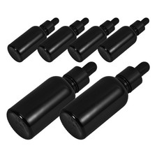 6pcs Travel Dropper Bottles Empty Bottles Essential Oil Dispensers