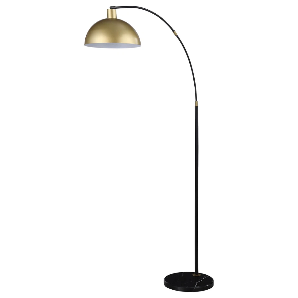 Coaster Home Furnishings - Gloria - Arched Metal Floor Lamp with Marble - 920059 - Image 3 of 4
