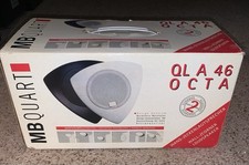 MB QUART Wall Corner 2-Way Speakers QLA46 OCTA Black 40-60W NEW