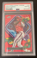 2023 Topps Cosmic Chrome Red Flare Refractor Adolis Garcia ed/5 PSA 10 GEM MINT