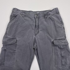 Carhartt Cargo Pants Men  s 34x32 32x29 Gray Work Jean Relax Fit Rugged Flex