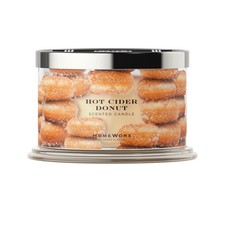 by SLATKIN + CO. Candle- Hot Cider Donut, 18 oz. 4-Wick Premium Scented Jar C...