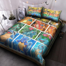 Pokemon Evolution Bedding Set