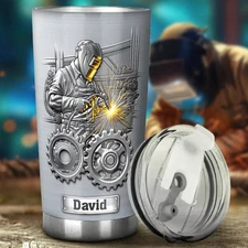 Personalized Strong Ones Become Welder Tumbler, Custom Name  Welder Tumbler