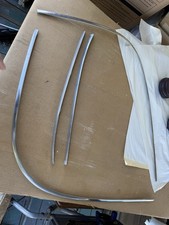 1967 Plymouth Barracuda Rear Window Stainless Exterior Molding Trim Back Glass