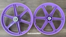20" Bicycle PURPLE Mag Wheels Set 6 SPOKE FOR GT DYNO HARO any BMX BIKE