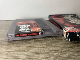 The Hunt For Red October (Nintendo NES, 1991) Con Caja - Caja Da&ntilde;ada PROBADO