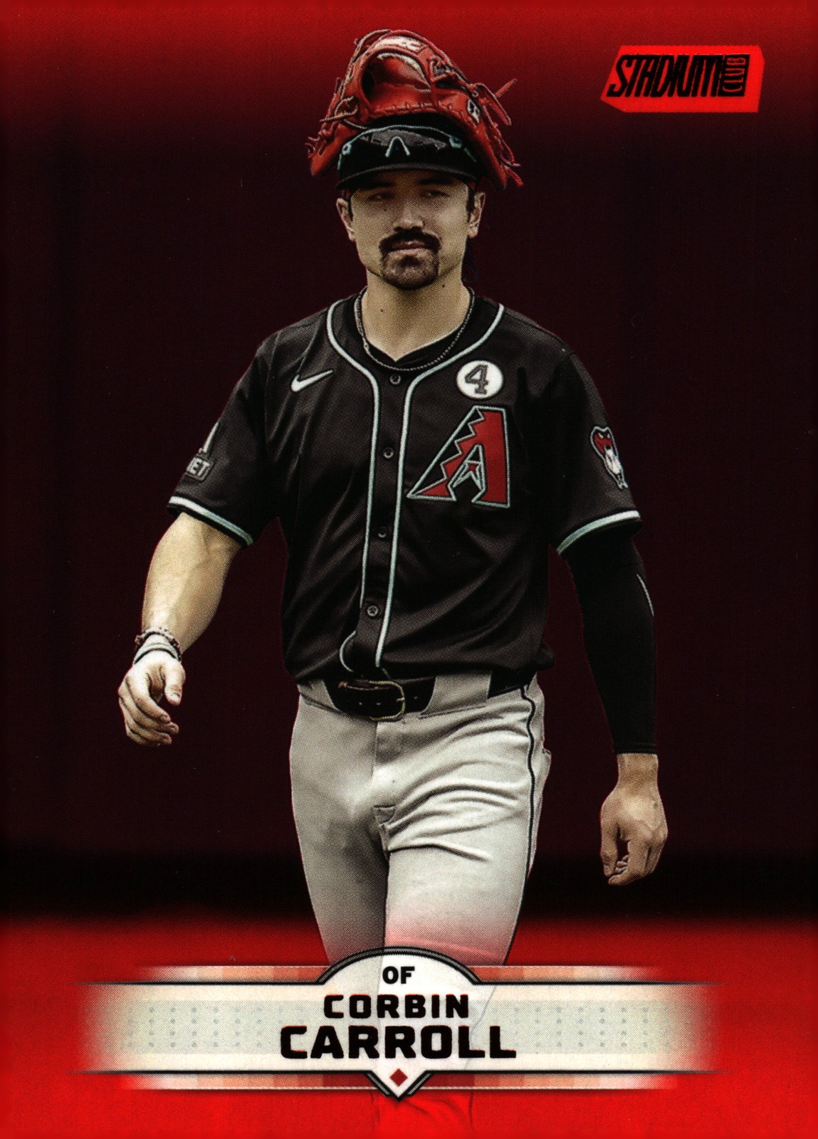 2025 Stadium Club Corbin Carroll #83 Red Foil