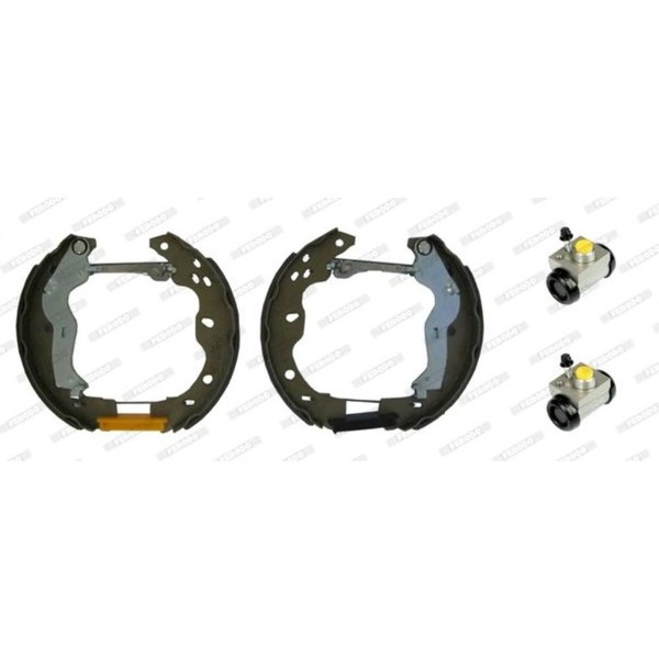 Ferodo Bremsbackensatz Bremsbacken Hinten FüR Suzuki SX4 Stufenheck GY Fiat-image