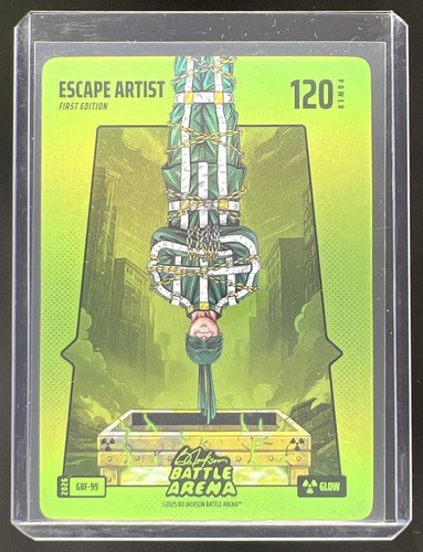 2026 Bo Jackson Battle Arena Griffey Set Escape Artist Green Battlefoil #GBF-99