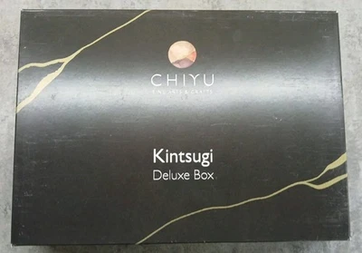 CHIYU Bio Kintsugi Repair Kit Deluxe – Gold, Silver, Copper – Food Safe RRP £80