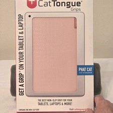 Cattonguegrips Cat Tongue Grip For Tablet / Laptop Phat Cat 8" X 5" Pink NEW