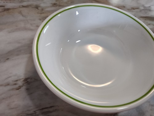 2er Set Corelle Erdbeer Eisbecher Müslischalen Frühlingswiese Wildblumengrün - Bild 3 von 4