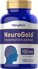 Phosphatidylserine Supplement  100mg  120 Softgels  By Piping Rock