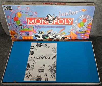 Parker Monopoly Junior Retro 1991 komplett - Bild 1 von 4