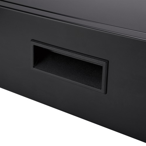 Cajón Bajo Escritorio Organizador Maclean 5kg Con Llave Montaje Negro MC-461 - Imagen 9 de 9