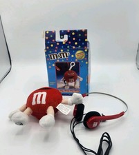 M M's Mini Plush Red Radio with Headphones RadioShack Exclusive Collectors Ed