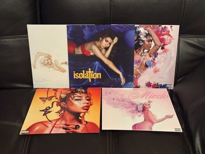 Kali Uchis - VINYL LOT (Por Vida, Isolation, Sin Miedo, Red Moon, Orquídeas)