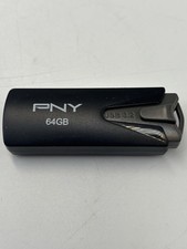 PNY P-FD64GELT-GE Elite USB 3.2 100MB/s Flash Drive, 64GB