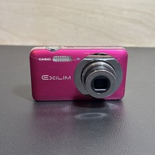 Casio Digital Camera Exilim EX-Z800 14.1MP Pink Tested Full Working Set