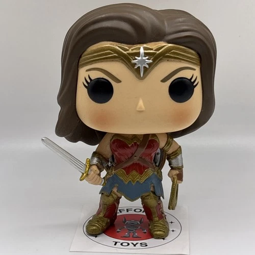 Funko POP! DC Justice League Wonder Woman #206 Collectible Figure Loose