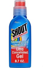 Shout Advanced Stain Remover Gel for Clothes Laundry, Ultra Concentrated, 8.7oz
