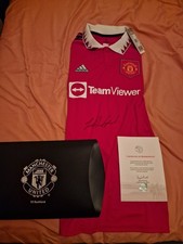 Rashford Signed Manchester United Jersey With Proof Of Authenticity - Large