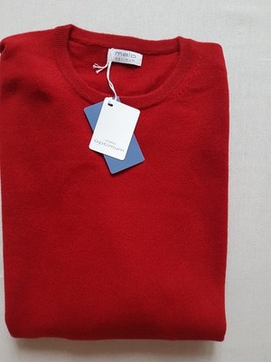 MALO--Pullover rot Herren Wolle/Kaschmir = D(Gr.M/L)*=IT-XXLNEU*