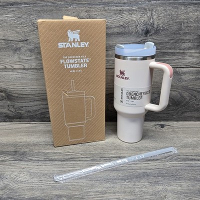 Stanley 40 Oz Quencher H2.0 FlowState Tumbler Pink Rose Quartz