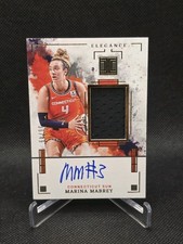 2025 Panini Impeccable WNBA Marina Mabrey Elegance Jeresy Auto /49 On Card 