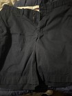 Polo Ralph Lauren Tyler Vintage Pleated Chino Solid Navy Shorts Men Size 35 — photo 1