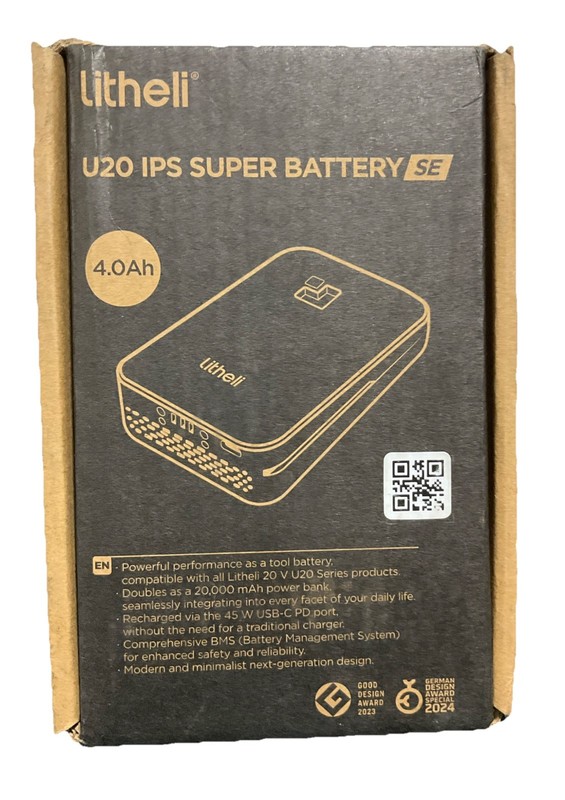 Litheli U20 IPS Super Battery SE 20V USB-C