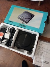 Sony Discman D-22 Portable CD Player Walkman Boxed + accessories