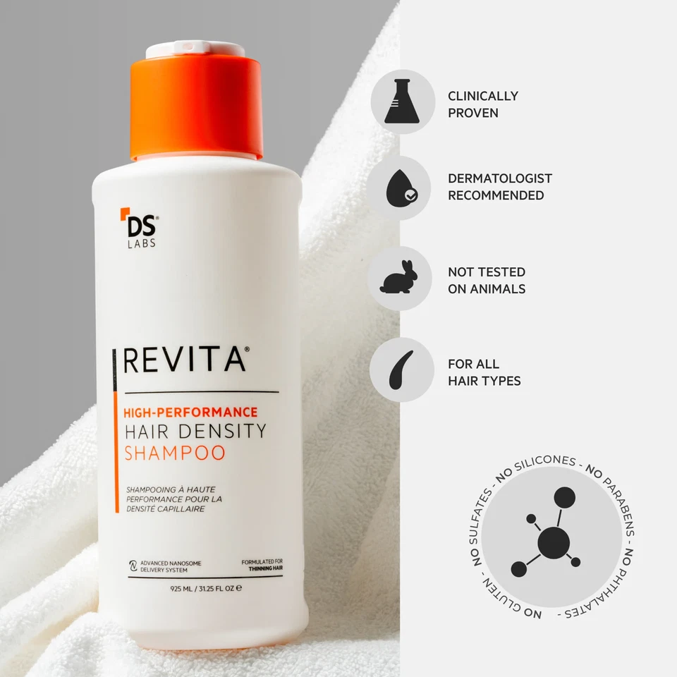 REVITA Shampoo (925ml) by DS Laboratories for Thinning Hair - Image 4 of 4