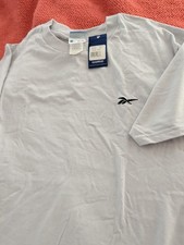 Image of Vintage Reebok T Shirt Mens XL 22x26 Heather Gray Short Sleeve
