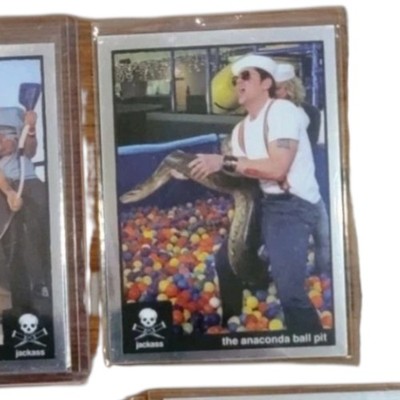  Johnny Knoxville CARD /250 2022 Zerocool Jackass Anaconda Ball Pit S-6 Chrome