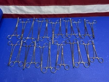 Bulk Lot of 24 Jarit Retired Forceps Surgical Instruments