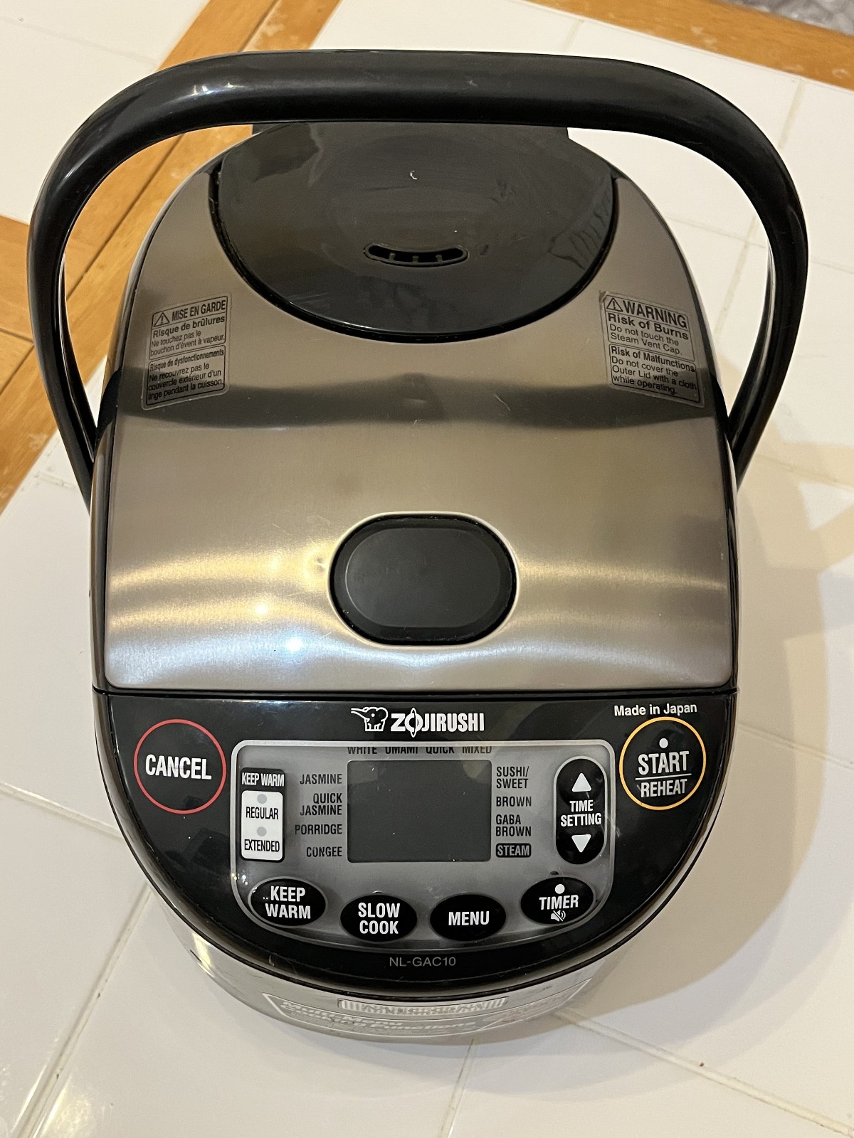 Steamer 120v