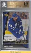 2009 Upper Deck Young Guns UD Exclusives Tyler Bozak BGS 9.5 GEM MINT READ 2d8