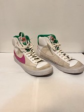 Size 7 - Nike Youth Blazer Mid '77 Dance 'White Fuchsia Green' Shoes DQ6084-101