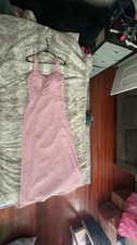 Blush pink formal dress, size 14, worn twice, perfect condition, elegant fit.