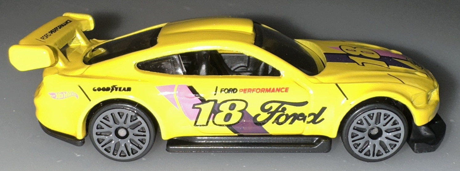 Hot Wheels Custom 18 Ford Mustang Multi Pack Exclusive Color Yellow 2024 loose